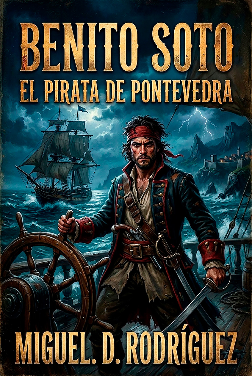 Portada de Benito Soto, el pirata de Pontevedra